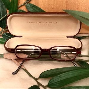Neostyle College 311 Burgundy Frames Eyeglasses